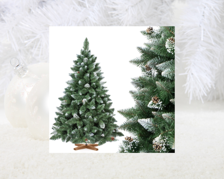 FairyTrees Sapin de Noël Artificiel 150cm 