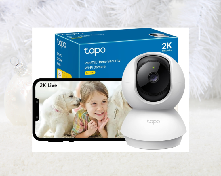 La Tapo 2K(3MP) Caméra Surveillance WiFi Intérieure 360° C210